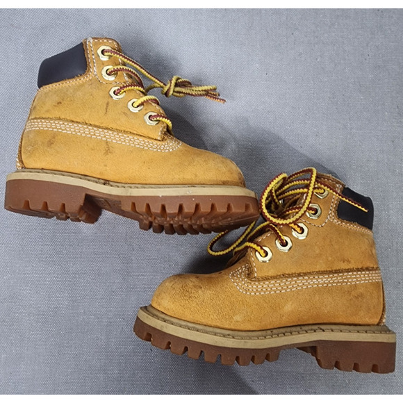 Timberland Toddler‎ Boots 4 Work boot Ankle Utility Gorpcore Dad & Me - Picture 4 of 5